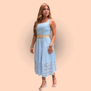 vestido azul