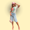 Blusa con estampado